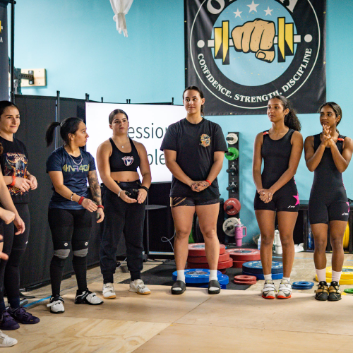 Team Omnia Gym community training session